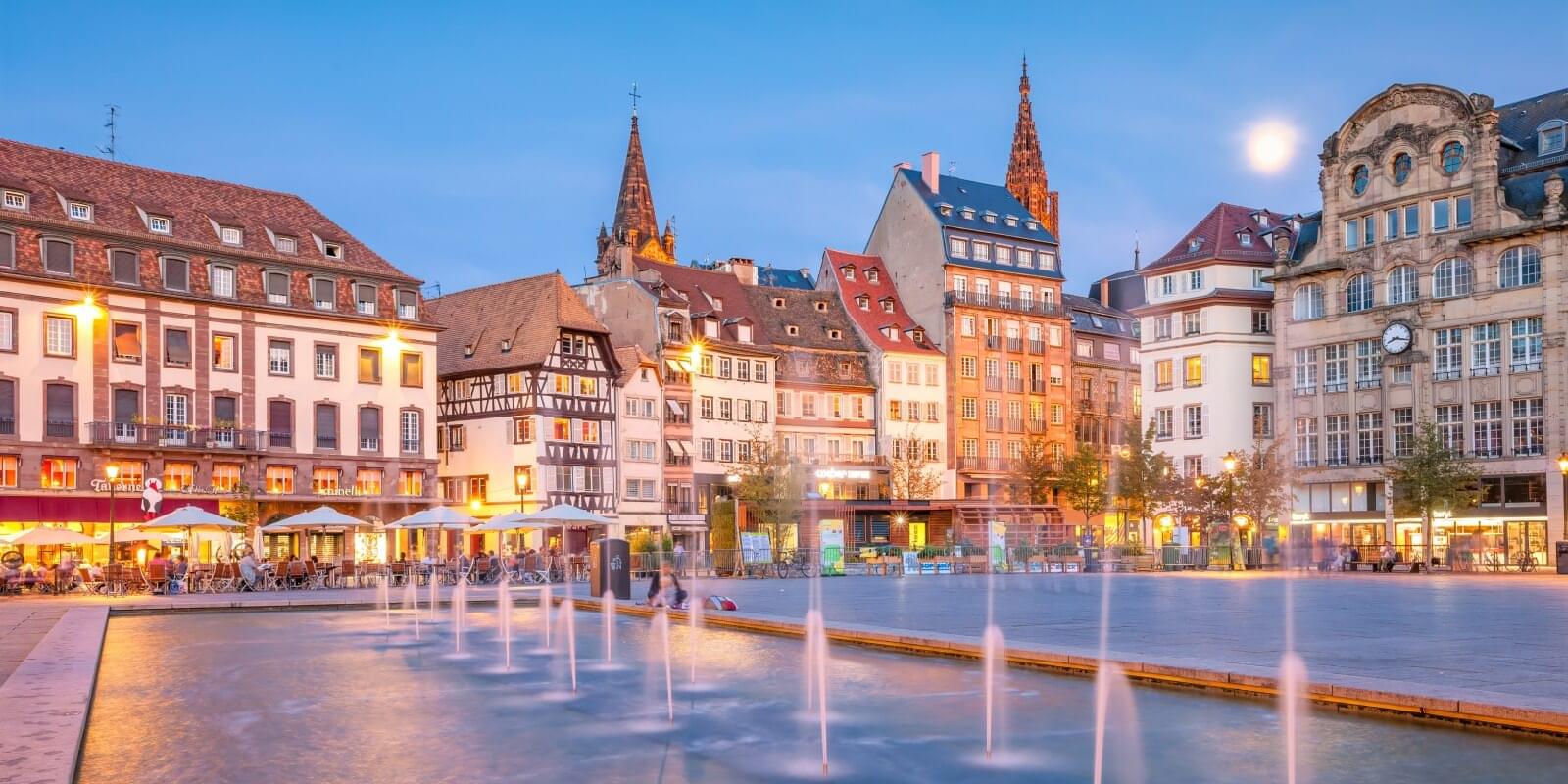 Straßburgs Rue de la Mésange