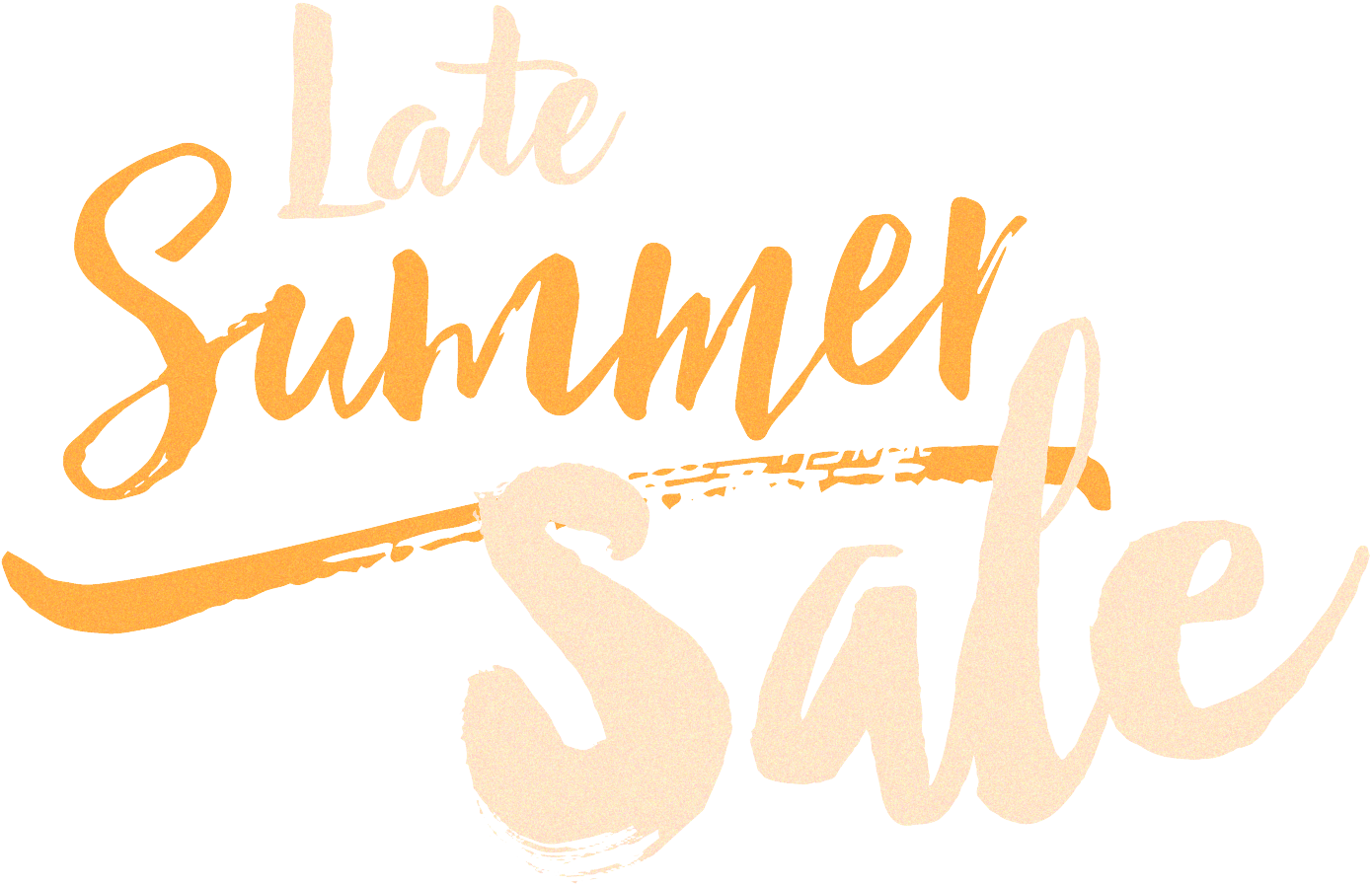 Late Summer Sale
