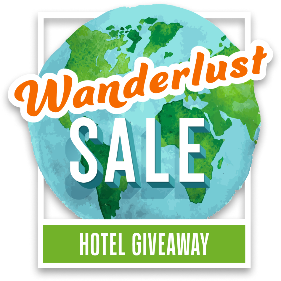 Wanderlust Sale - Hotel Giveaway